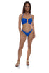 Luli Fama Brilla Double Loop Bandeau Crop Top
